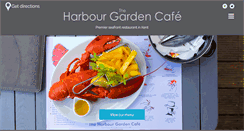Desktop Screenshot of harbourgardencafe.co.uk
